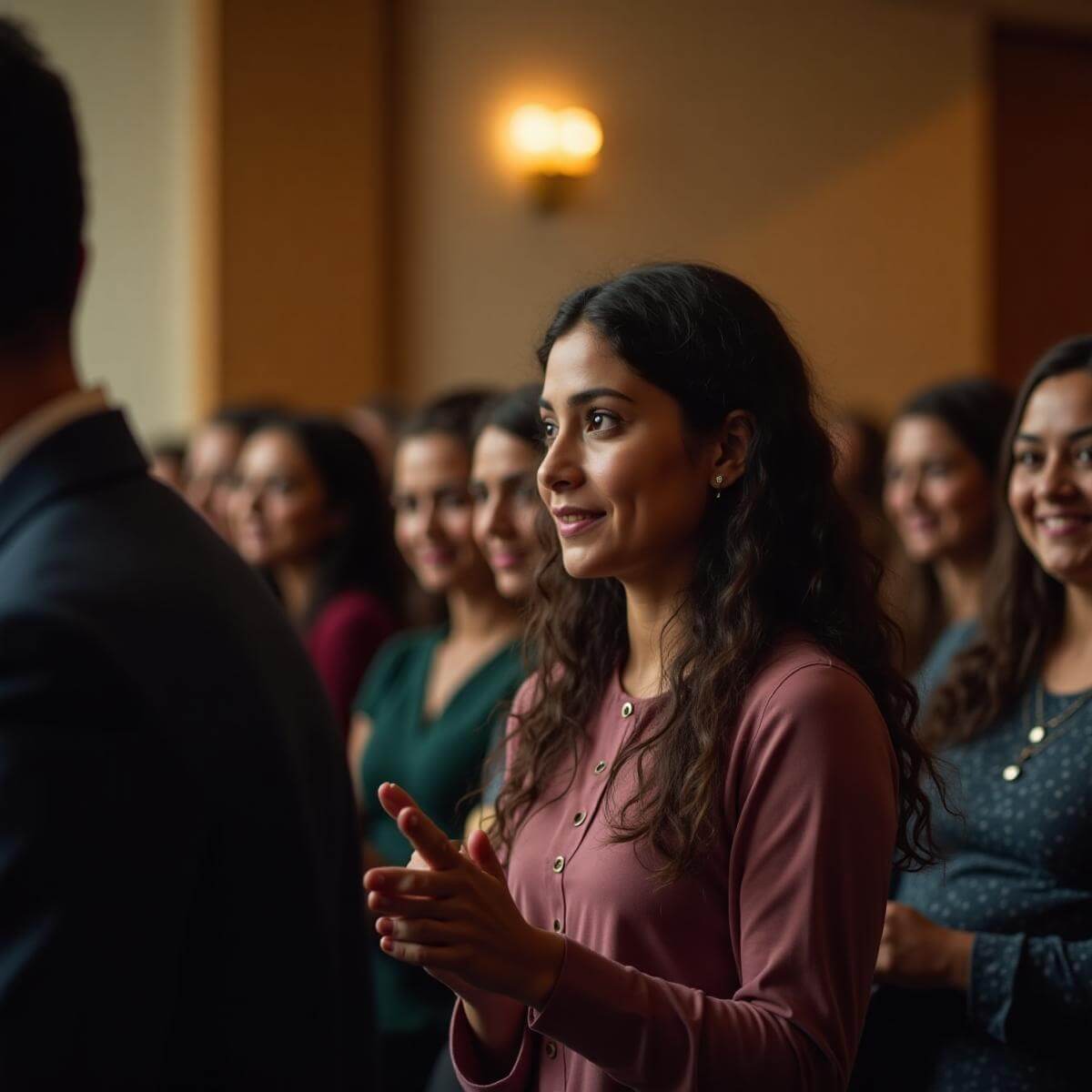 Ciudadanas y ciudadanos mexicanos de distintas edades participando en un foro comunitario